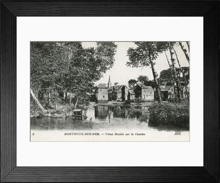 Framed Print : France, Pas-de-Calais Department - Montreuil-sur-Mer Framed Print : France, Pas-de-Calais Department - Montreuil-sur-Mer