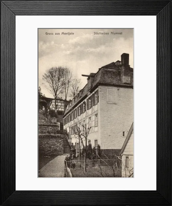 Framed Print : Germany - Monschau - Eifel Region - Urban Catholic Seminary Framed Print : Germany - Monschau - Eifel Region - Urban Catholic Seminary