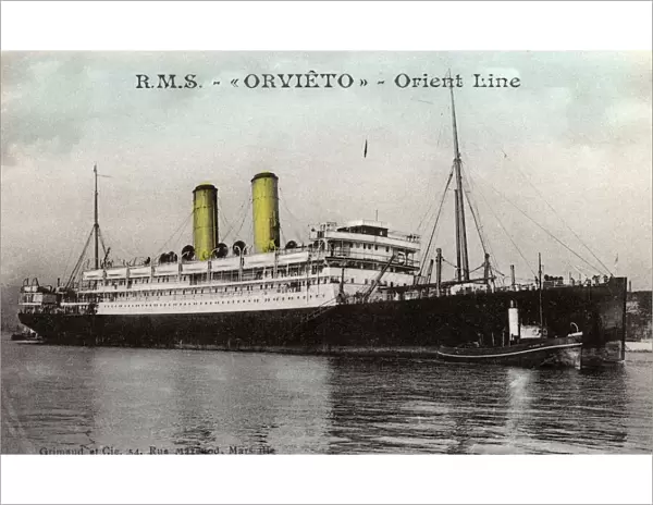 RMS Orvieto - Orient Line Steamer