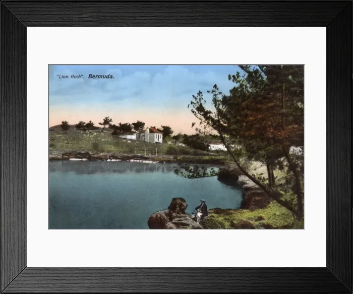 Framed Print : Lion Rock, Bermuda Framed Print : Lion Rock, Bermuda