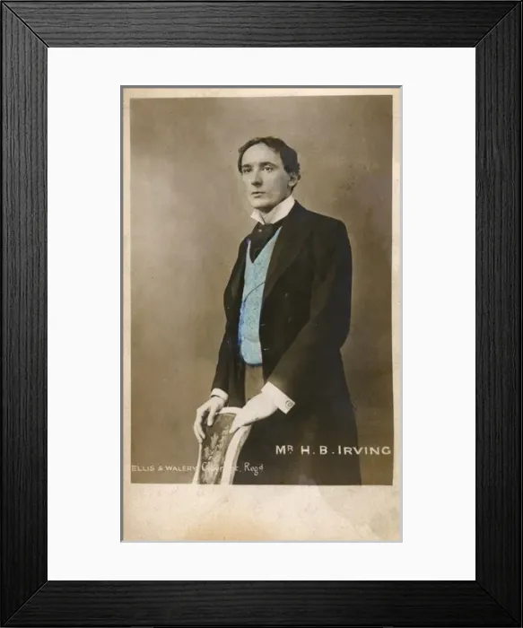 Framed Print : Actor - Sir John Henry Brodribb Irving Framed Print : Actor - Sir John Henry Brodribb Irving