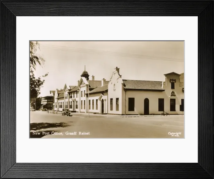 Framed Print : South Africa - Graaff Reinet - New Post Office Framed Print : South Africa - Graaff Reinet - New Post Office