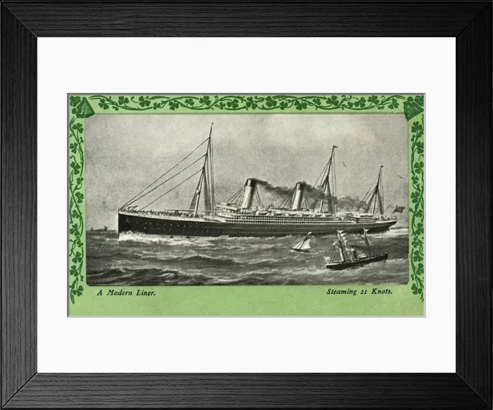 Framed Print : Building an Ocean Liner at Harland & Wolff, Belfast Framed Print : Building an Ocean Liner at Harland & Wolff, Belfast