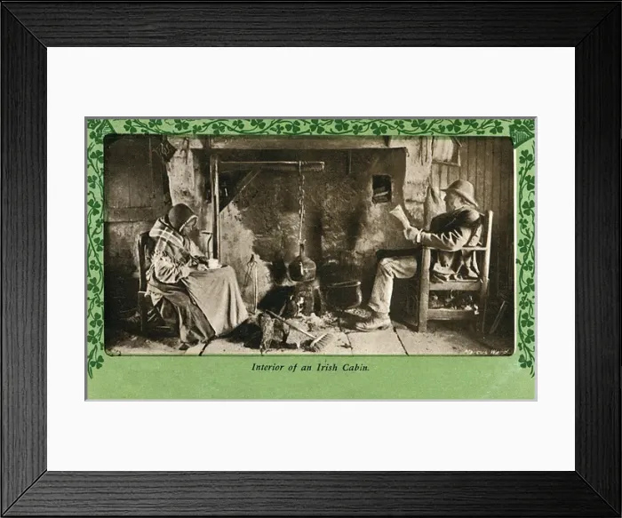 Framed Print : Interior of a Northern Irish Cabin Framed Print : Interior of a Northern Irish Cabin