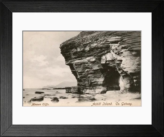 Framed Print : Achill Island, Co Galway, Ireland - Minawn Cliffs Framed Print : Achill Island, Co Galway, Ireland - Minawn Cliffs