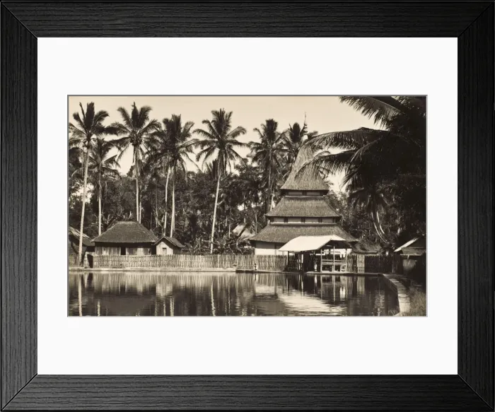 Framed Print : Mosque - Minangkabau Highlands of West Sumatra, Indonesia Framed Print : Mosque - Minangkabau Highlands of West Sumatra, Indonesia