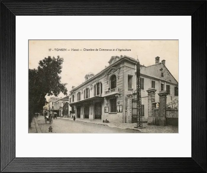 Framed Print : Vietnam - Hanoi - Chamber of Commerce and Agriculture Framed Print : Vietnam - Hanoi - Chamber of Commerce and Agriculture