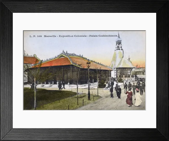 Framed Print : Marseille Colonial Exhibition - Marseille, France Framed Print : Marseille Colonial Exhibition - Marseille, France