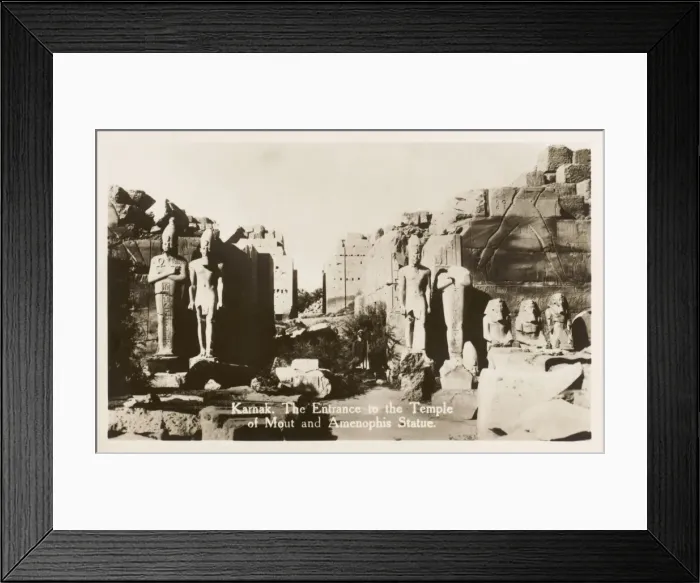 Framed Print : Karnak Temple Complex, Egypt - Entrance to Temple of Mut Framed Print : Karnak Temple Complex, Egypt - Entrance to Temple of Mut