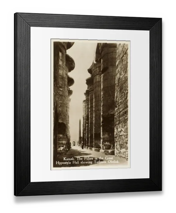 Framed Print : Karnak Temple Complex, Egypt - Pillars of the Hypostyle Hall Framed Print : Karnak Temple Complex, Egypt - Pillars of the Hypostyle Hall