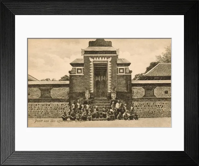 Framed Print : Lingsir, Indonesia - Gate of the Sacrifice Temple Framed Print : Lingsir, Indonesia - Gate of the Sacrifice Temple