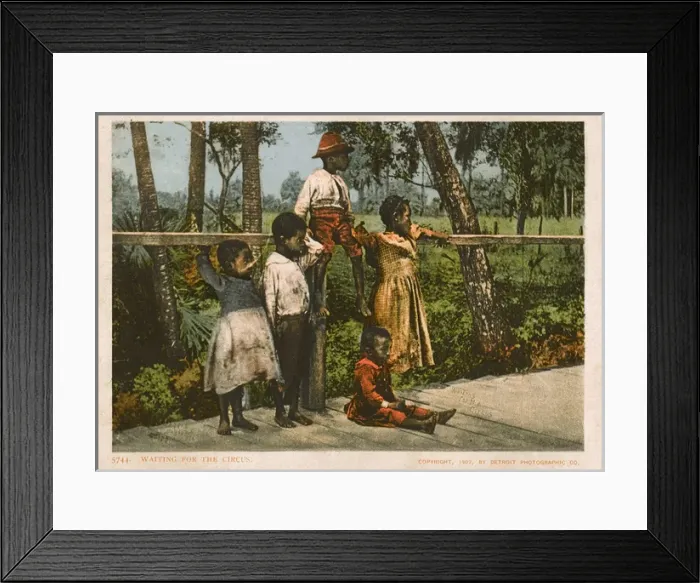 Framed Print : Waiting for the Circus Framed Print : Waiting for the Circus