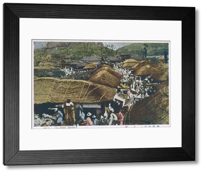 Framed Print : South Korea - A Village Market Framed Print : South Korea - A Village Market