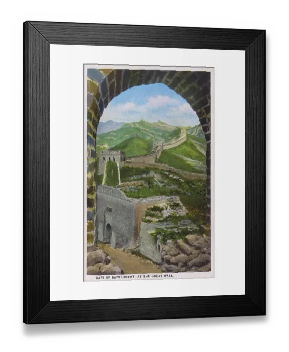 Framed Print : The Great Wall of China Framed Print : The Great Wall of China