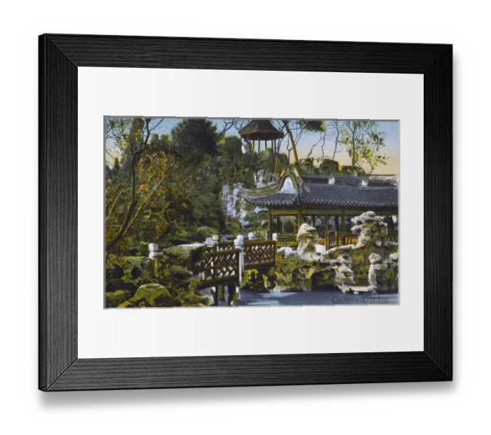 Framed Print : Chinese Garden, Shanghai, China Framed Print : Chinese Garden, Shanghai, China