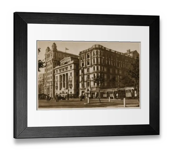 Framed Print : China - Shanghai - The Bund Framed Print : China - Shanghai - The Bund