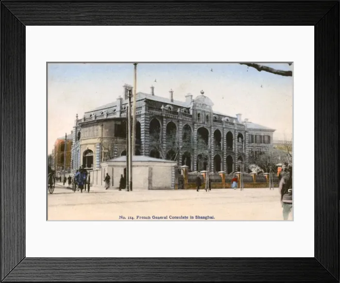 Framed Print : China - Shanghai - The French General Consulate Framed Print : China - Shanghai - The French General Consulate