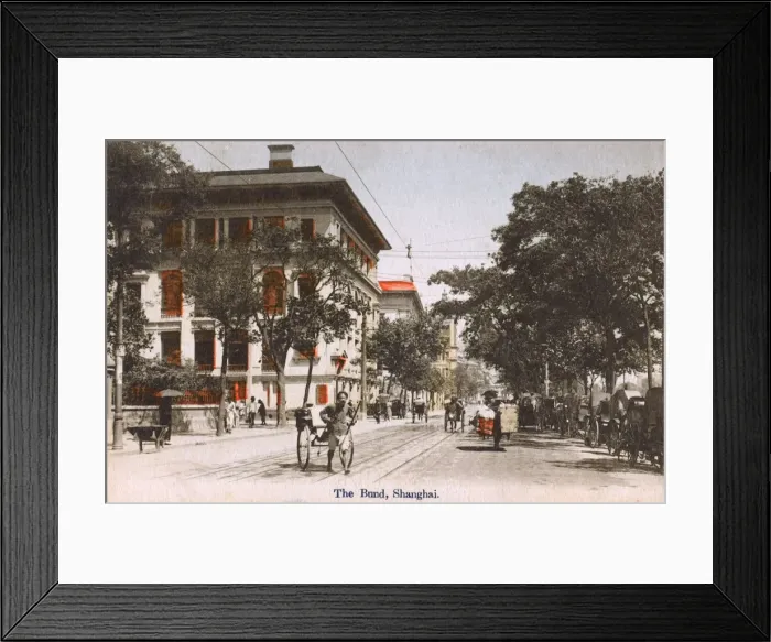 Framed Print : China - Shanghai - The Bund Framed Print : China - Shanghai - The Bund