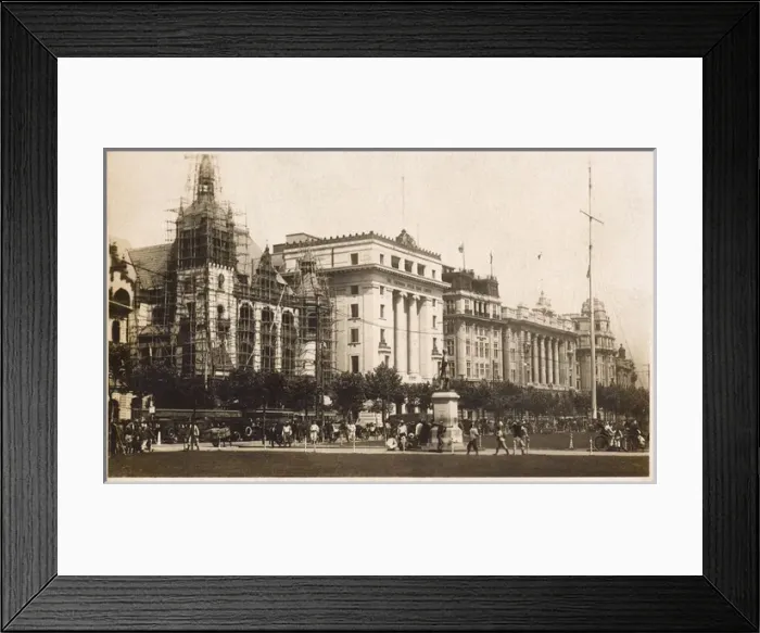 Framed Print : China - Shanghai - The Bund Framed Print : China - Shanghai - The Bund