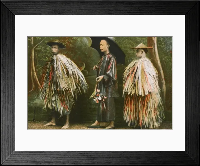 Framed Print : Hong Kong - China - Street Coolies Framed Print : Hong Kong - China - Street Coolies