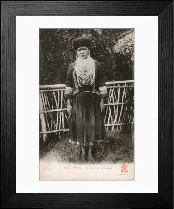Framed Print : Yi or Lolo Woman from the border region of China and Vietnam Framed Print : Yi or Lolo Woman from the border region of China and Vietnam