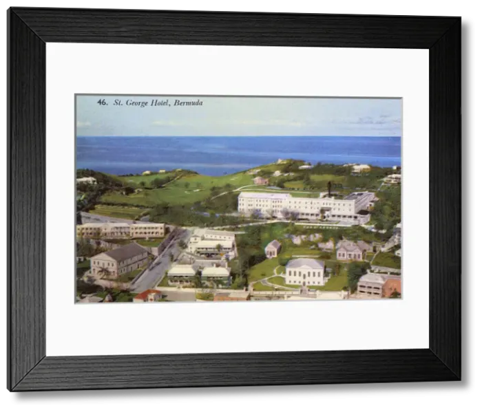 Framed Print : St George Hotel, Bermuda, British Overseas Territory Framed Print : St George Hotel, Bermuda, British Overseas Territory