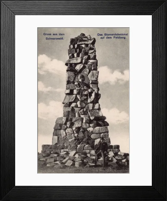 Framed Print : Memorial to Otto von Bismarck at the Feldberg, Germany Framed Print : Memorial to Otto von Bismarck at the Feldberg, Germany
