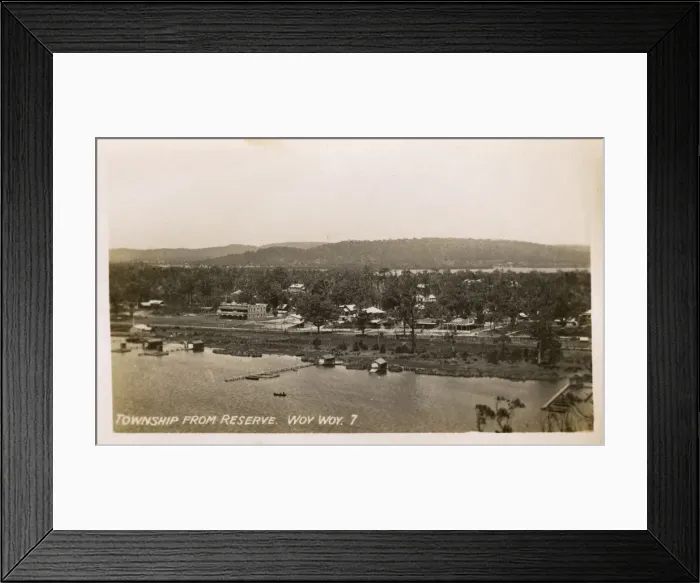 Framed Print : Australia - New South Wales - Woy Woy Framed Print : Australia - New South Wales - Woy Woy