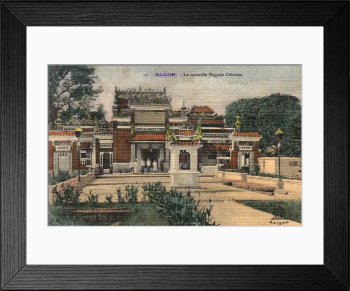 Framed Print : Vietnam - Saigon (Ho Chi Minh City) Framed Print : Vietnam - Saigon (Ho Chi Minh City)