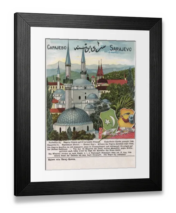Framed Print : Bosnia and Herzegovina - Sarajevo Framed Print : Bosnia and Herzegovina - Sarajevo