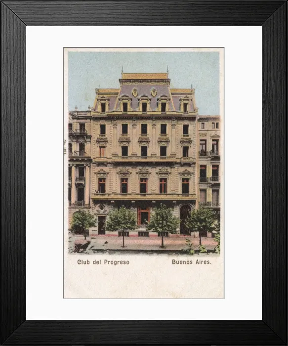 Framed Print : Buenos Aires, Argentina - Club del Progreso Framed Print : Buenos Aires, Argentina - Club del Progreso