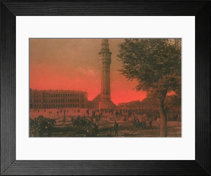 Framed Print : Tower of Seras Kierat - Istanbul, Turkey Framed Print : Tower of Seras Kierat - Istanbul, Turkey