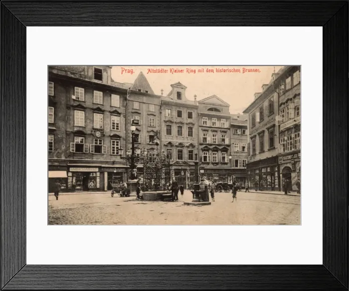 Framed Print : Czech Republic - Prague - The Little Square Framed Print : Czech Republic - Prague - The Little Square
