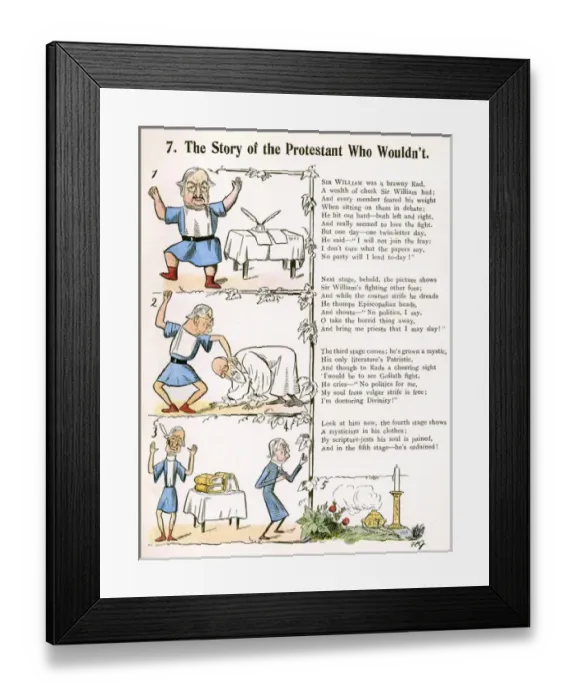 Framed Print : Sir William Vernon Harcourt - His political journey Framed Print : Sir William Vernon Harcourt - His political journey