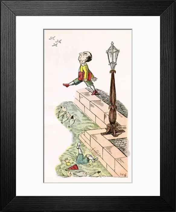 Framed Print : John Morley MP trips over Charles Frederic Hamond MP Framed Print : John Morley MP trips over Charles Frederic Hamond MP