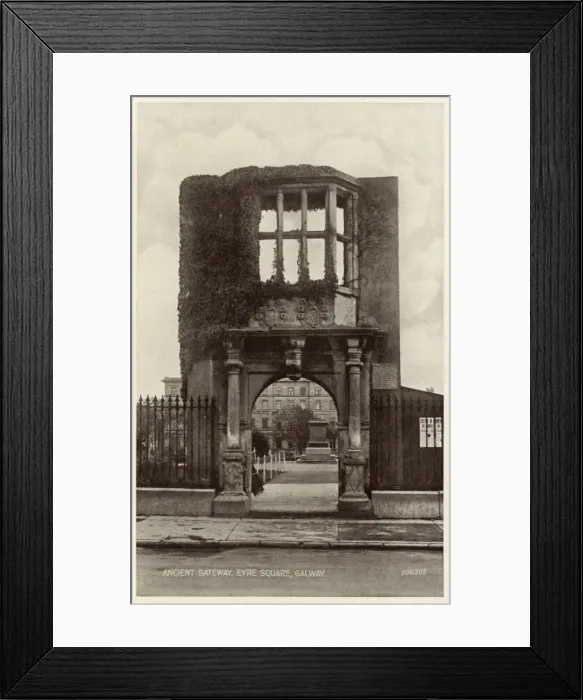Framed Print : Ancient Gateway - Eyre Square, Galway, Ireland Framed Print : Ancient Gateway - Eyre Square, Galway, Ireland