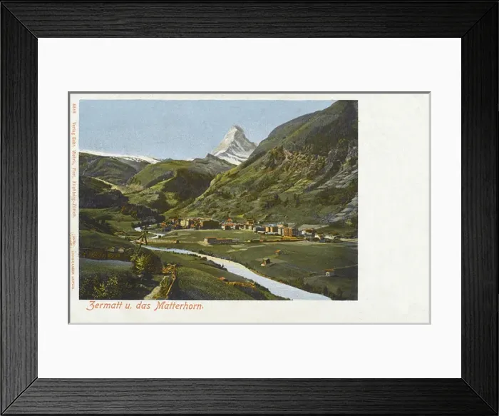 Framed Print : Zermatt, Switzerland - Matterhorn Framed Print : Zermatt, Switzerland - Matterhorn