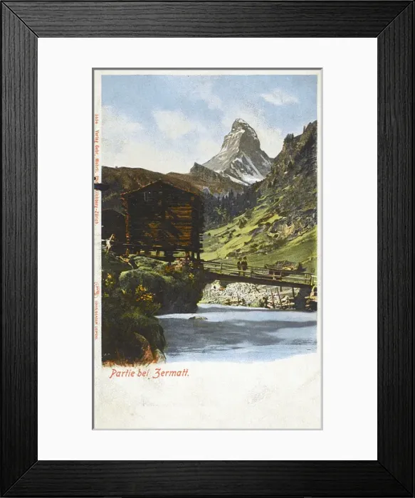 Framed Print : Zermatt, Switzerland - Matterhorn Framed Print : Zermatt, Switzerland - Matterhorn