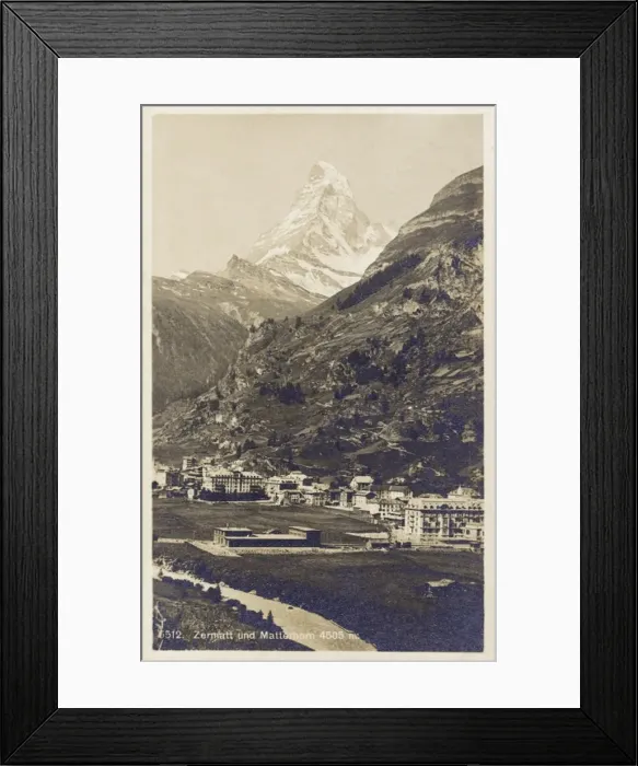 Framed Print : Zermatt, Switzerland - Matterhorn Framed Print : Zermatt, Switzerland - Matterhorn