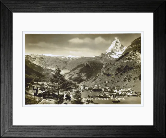 Framed Print : Zermatt, Switzerland - Matterhorn Framed Print : Zermatt, Switzerland - Matterhorn
