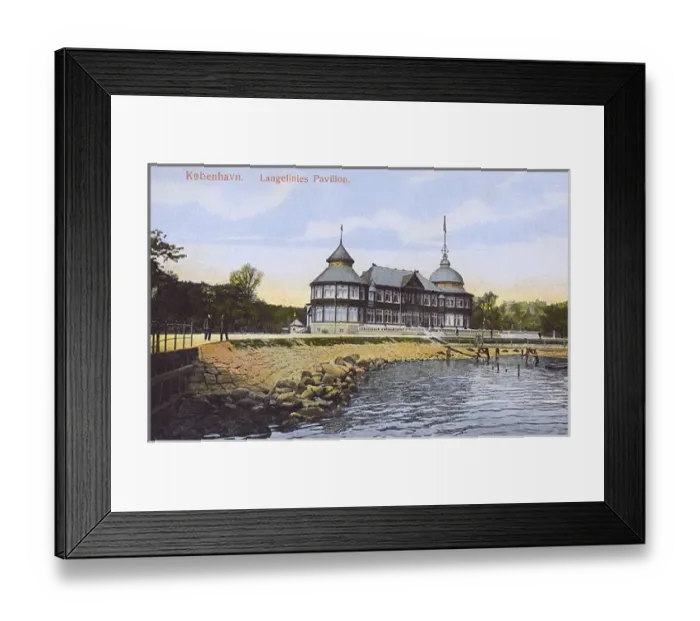 Framed Print : Pavilion of the Royal Danish Yacht Club of Copenhagen Framed Print : Pavilion of the Royal Danish Yacht Club of Copenhagen