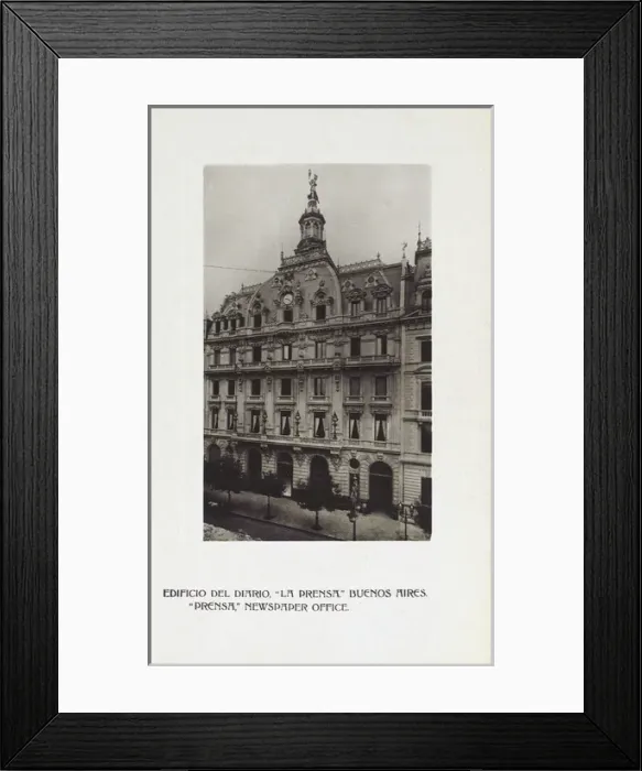 Framed Print : Argentina - Prensa Newspaper Offices - Buenos Aires Framed Print : Argentina - Prensa Newspaper Offices - Buenos Aires