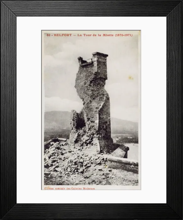 Framed Print : Belfort, France - The Miotte Tower Framed Print : Belfort, France - The Miotte Tower