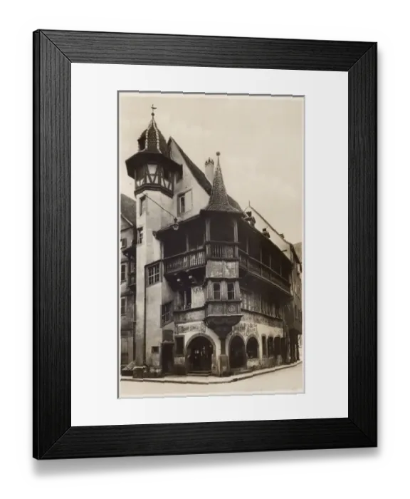 Framed Print : Colmar, Haut-Rhin, France - Maison Pfister Framed Print : Colmar, Haut-Rhin, France - Maison Pfister