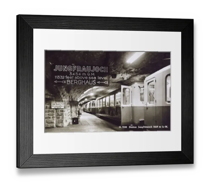 Framed Print : Jungfraujoch Station, Switzerland Framed Print : Jungfraujoch Station, Switzerland