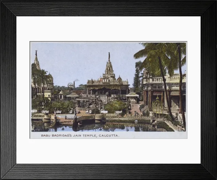 Framed Print : Shri Badridas Parswanath Jain Temple, Kolkata, India Framed Print : Shri Badridas Parswanath Jain Temple, Kolkata, India
