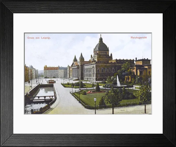 Framed Print : Reichsgericht - Leipzig, Germany Framed Print : Reichsgericht - Leipzig, Germany