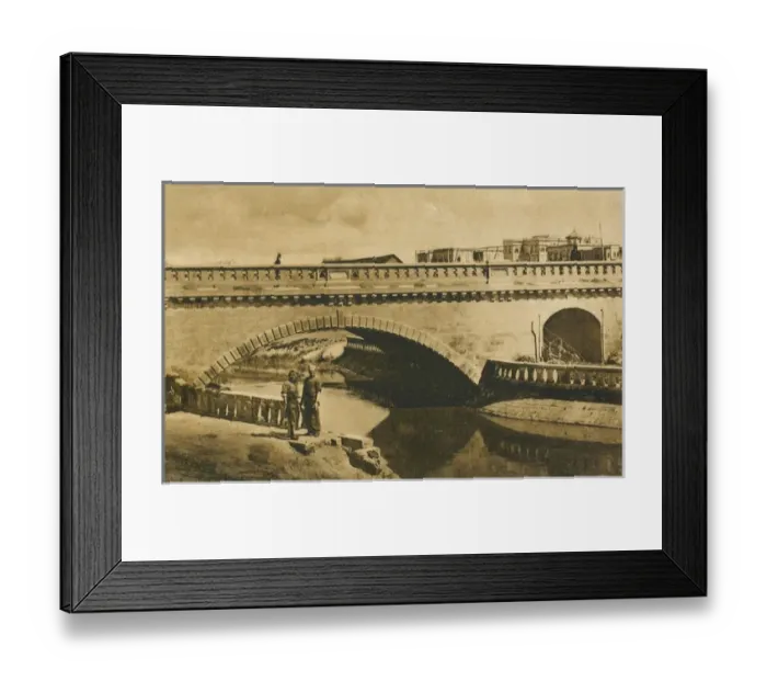Framed Print : The New Bridge, Aleppo, Syria Framed Print : The New Bridge, Aleppo, Syria