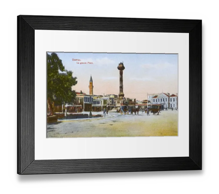 Framed Print : Column at Marjeh Square, Damascus, Syria Framed Print : Column at Marjeh Square, Damascus, Syria