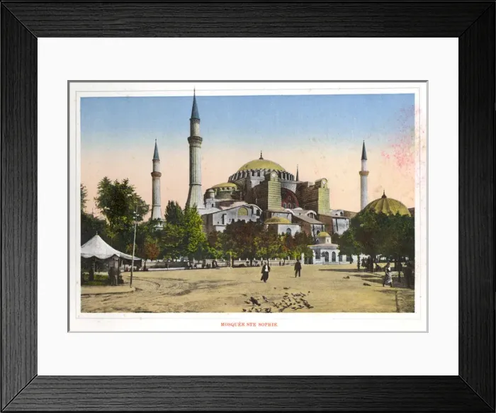 Framed Print : Hagia Sophia (Ayasofya) in Constantinople Framed Print : Hagia Sophia (Ayasofya) in Constantinople